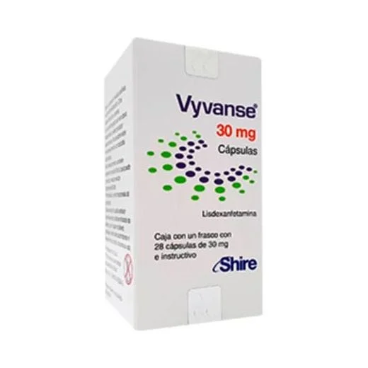 VYVANSE 30MG 28CAP