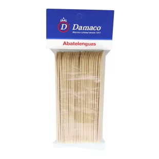 Abatalenguas Damaco 25 piezas
