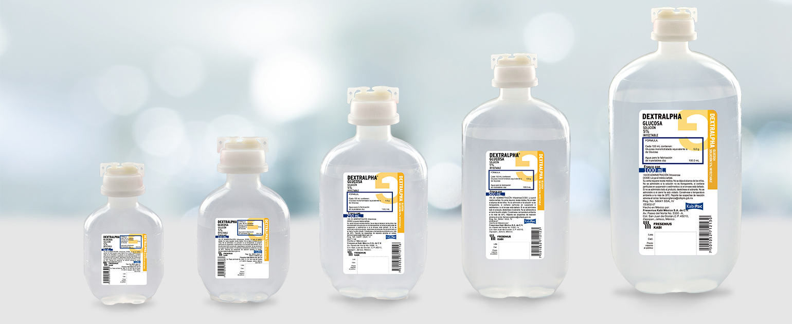 GLUCOSA SOL 5% INY 250ML DEXTRALPHA FRESENIUS - Flosamed