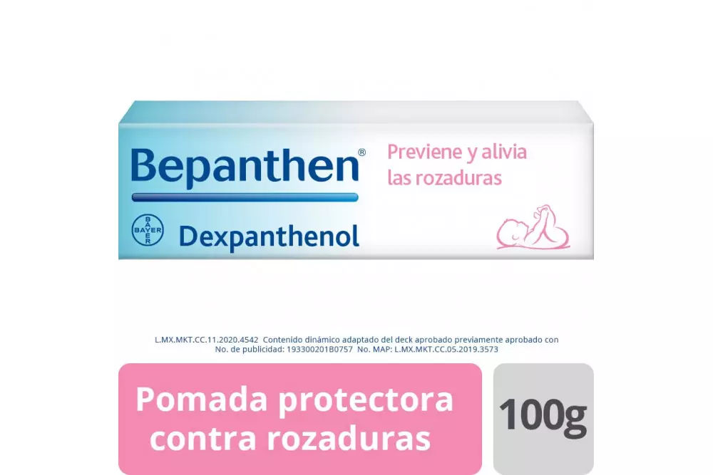 BEPANTHEN 5 100 GR POMADA BAYER Flosamed