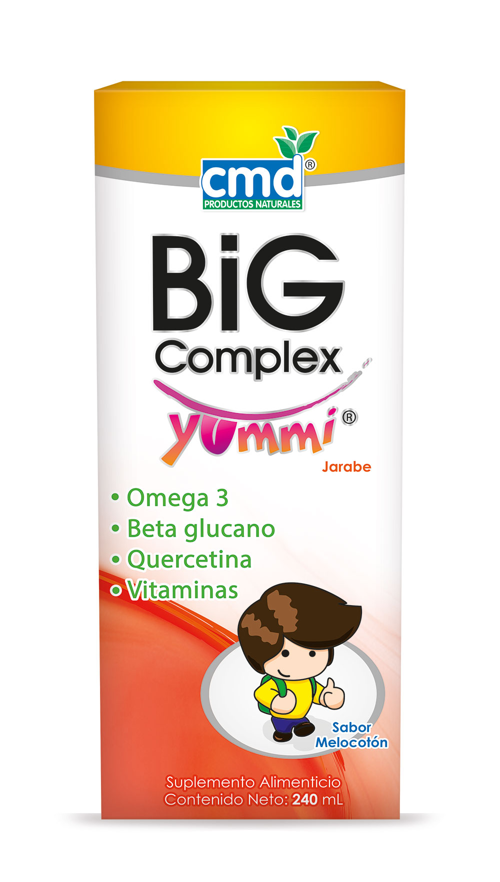 VITAMINAS Y MINERALES INF SUPL ALIM JBE 240ML BIG COMPLEX YUMMI CMD