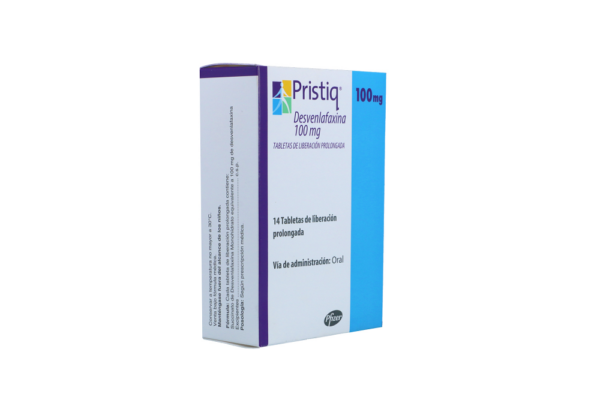 PRISTIQ 100 MG 14 TABLETAS - Flosamed